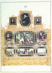 Livre I f.Q Inventaire peint de la collection de l